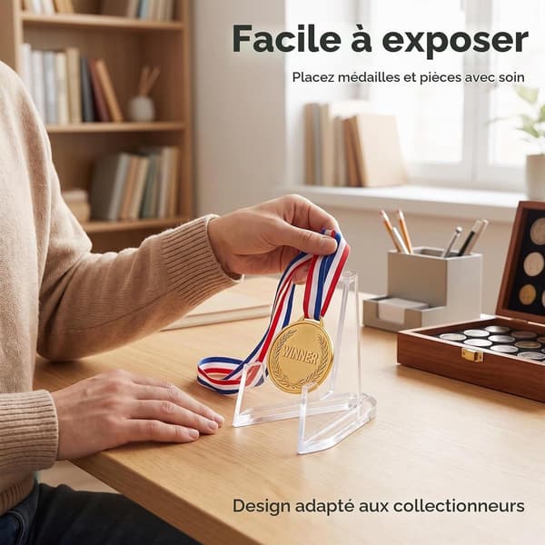 30 akryldisplayställ för 4 cm minisamlingar