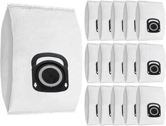 Solidchoice - 15 mikrofiberstøvsugerposer til Rowenta Silence Force