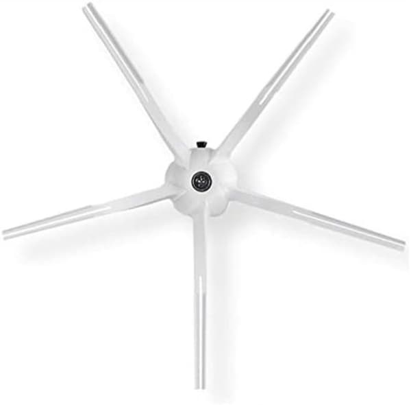 Rullborste Sidoborste Kit för Xiaomi Roborock S4 S5 Dammsugare (Vit)
