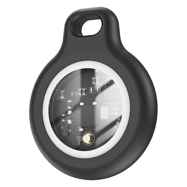 Smart locator, anti-tabsenhed, egnet til Apple Android, handy, sort