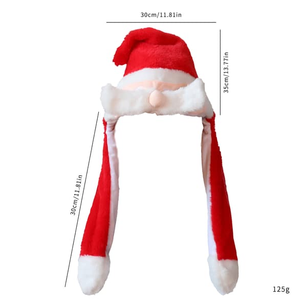 Oppustelig julemandshat, julepynt