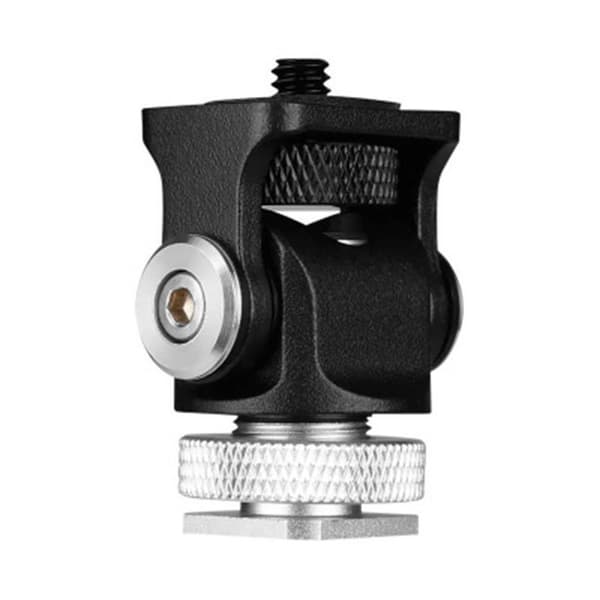 Fototilbehør, skærmstabilisator til DSLR-kameraer, hot shoe-montering