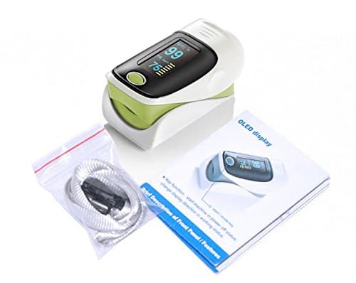 Fingertipspulsoximeter, hjertefrekvens, SPO2 - Farve: Grøn