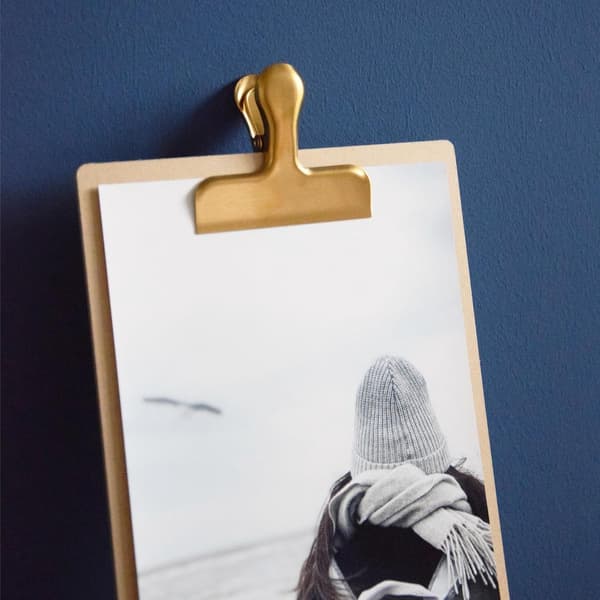 Friskhedsklips - 8 Stykker - Forseglingsklips - Rustfrit Stål - Poseforsegler - Snackklips - Noteholder - Mappe - Guld - 11,8*7 cm - 8 Stykker