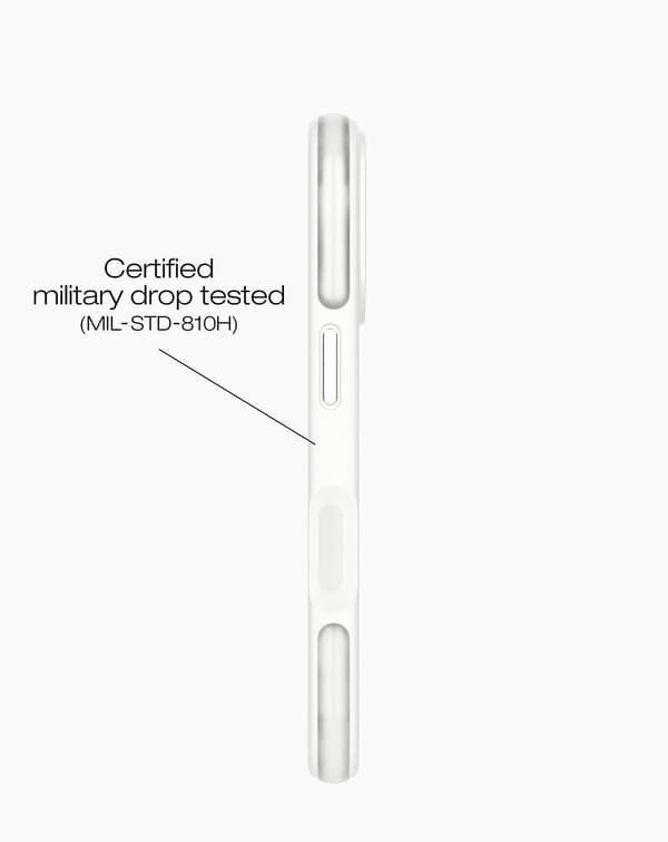 Ideal Bumper Case MagSafe iPhone 16 Cloudy White