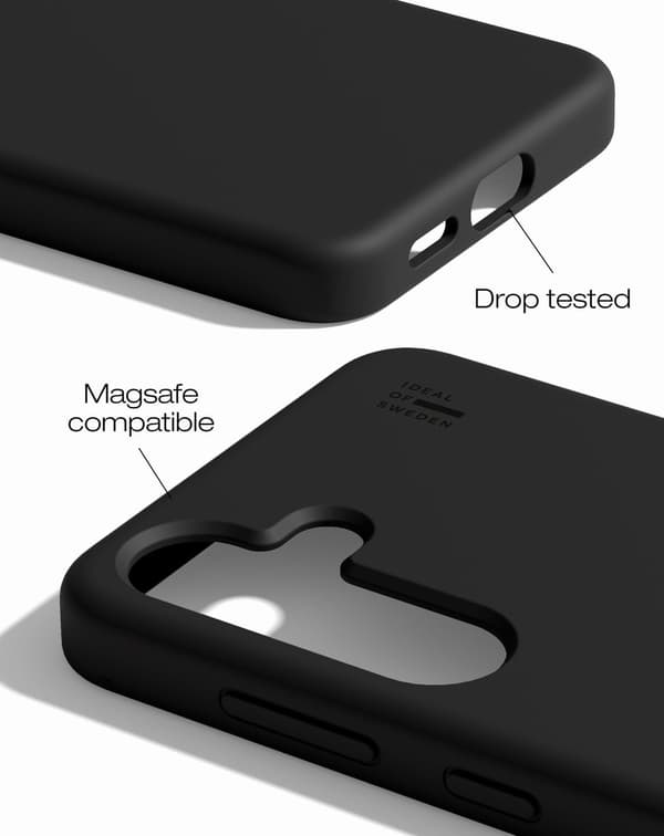 Silicone Case MagSafe Galaxy S24 Plus / S25 Plus Black