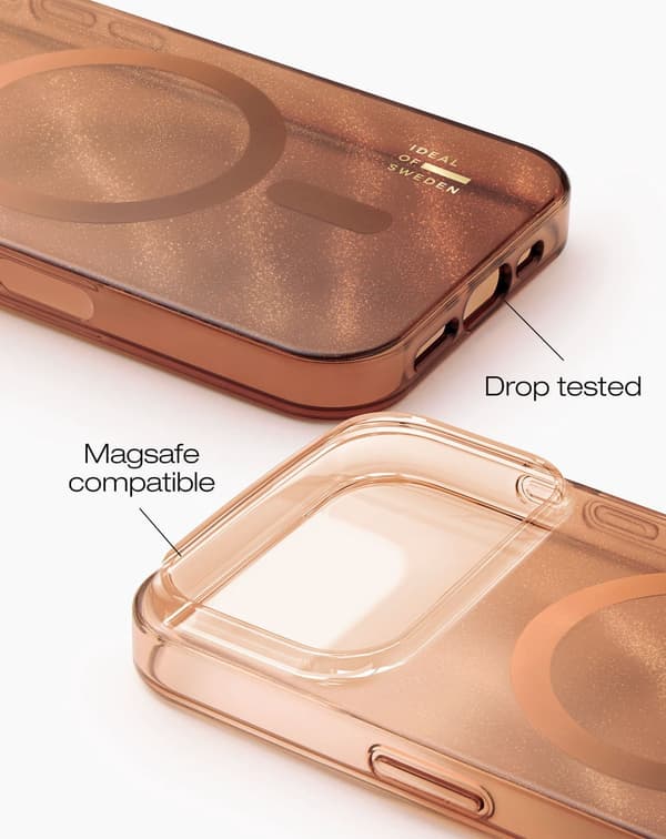 Clear Case MagSafe iPhone 17 Pro Max Mocha Mousse