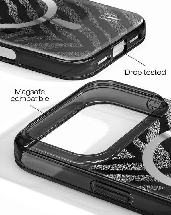 Clear Case MagSafe iPhone 17 Pro Zebra Mystique