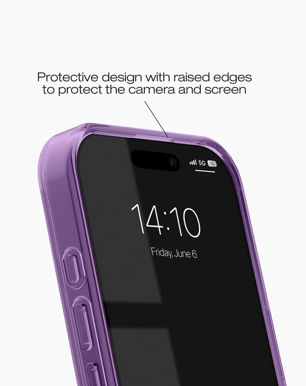Clear Case MagSafe iPhone 17 Amethyst Mist