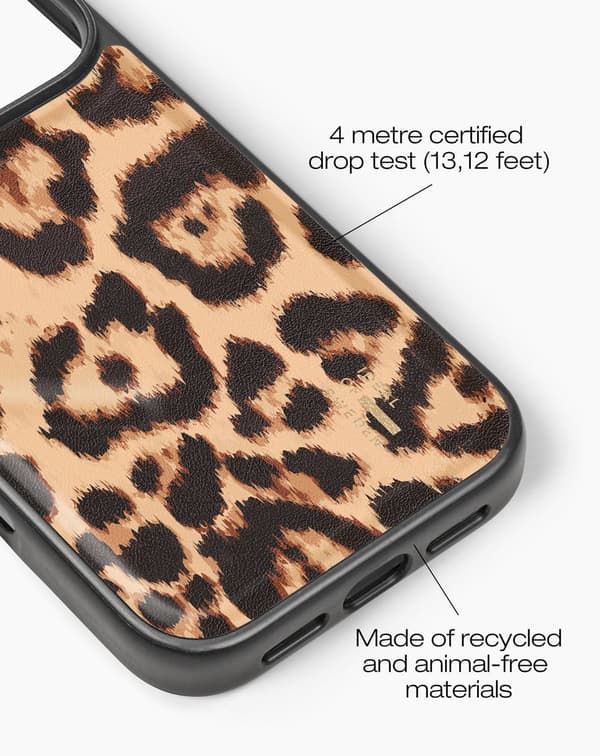 Vegan Leather Case iPhone 17 Pro Max Timeless Leo