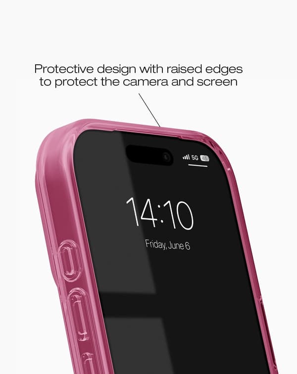 Clear Case MagSafe iPhone 17 Pro / 18 Pro Cherry Crush