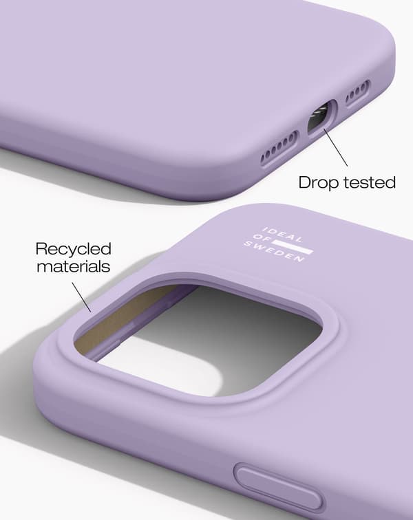 Silicone Case iPhone 15 Pro Max Lavender Milk