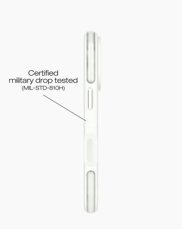 Ideal Bumper Case MagSafe iPhone 16 Pro Cloudy White