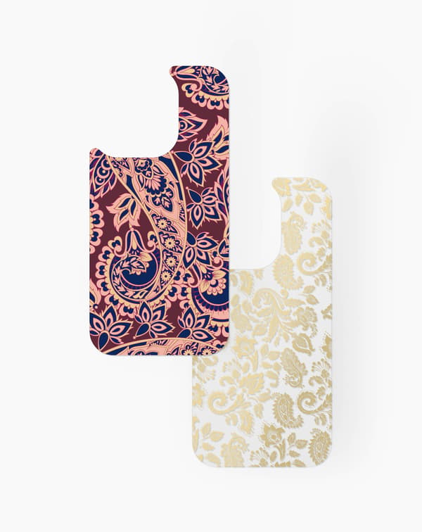 Print Pack iPhone 12 Pro Max / 13 Pro Max / 14 Pro Max / 15 Pro Max / 16 Pro Max Boho Paisley
