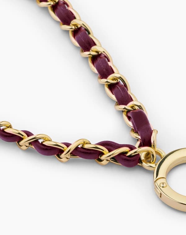 Phone Wristlet Strap Cherry Gold
