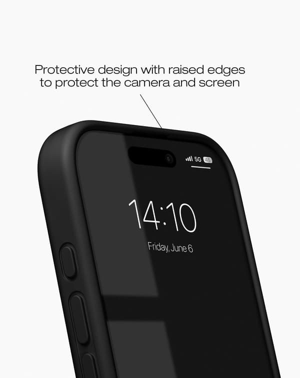 Silicone Case MagSafe iPhone 16 Black