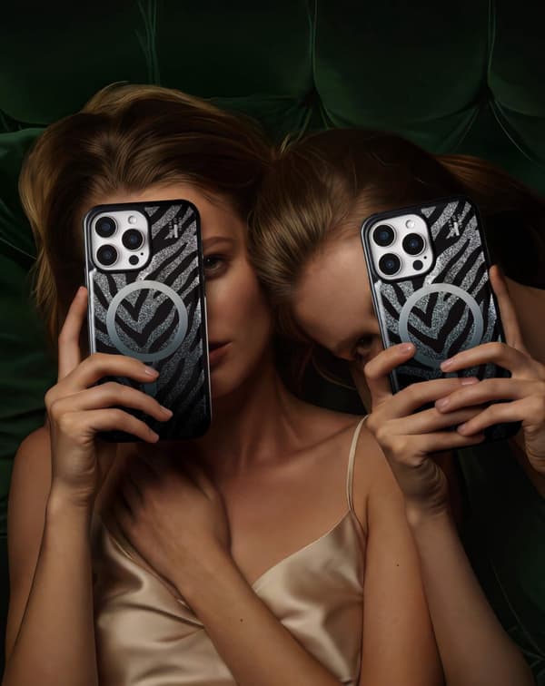 Clear Case iPhone 16 Pro Zebra Mystique