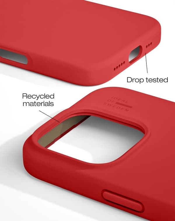 Silicone Case iPhone 16 Pro Max Red
