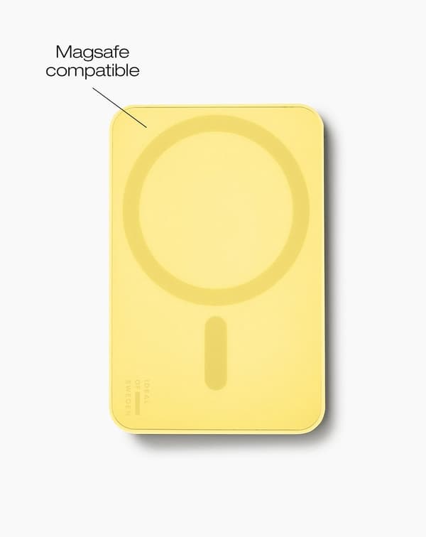 MagSafe Suction Phone Mount Soft Lemon