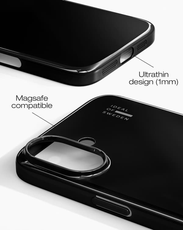 Slim Case MagSafe iPhone 17 Glossy Black