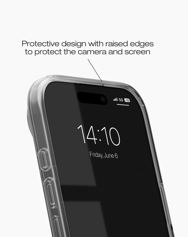 Clear Case iPhone Air Tinted Black