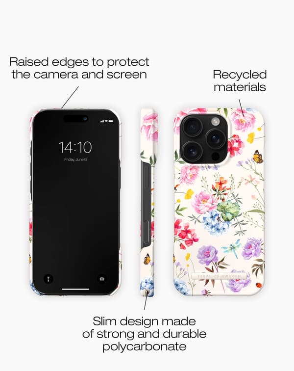 Printed Case iPhone 16 Pro Forever Flower