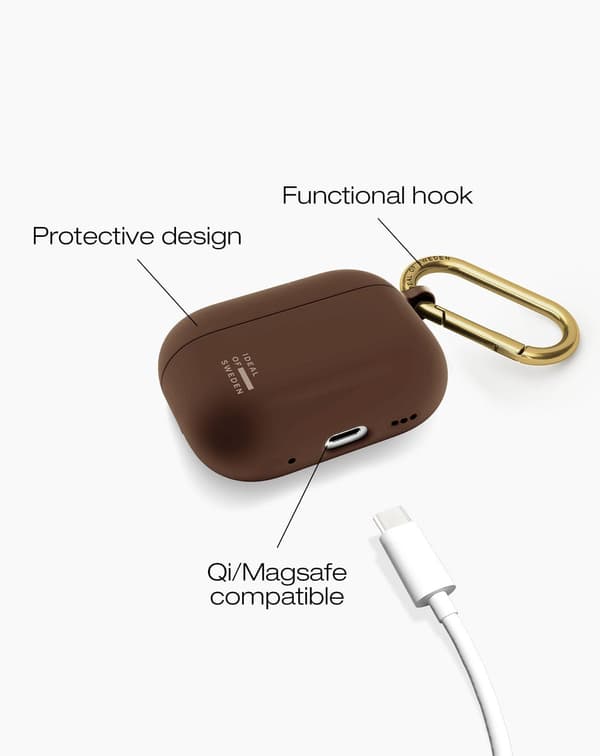 Silicone AirPods Case Pro 3 Mocha Mousse