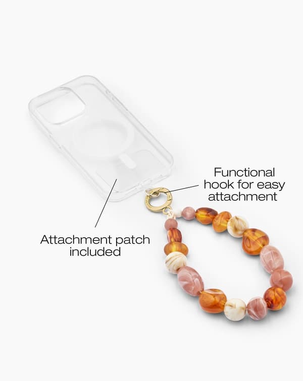 Phone Wristlet Strap Boho Beads