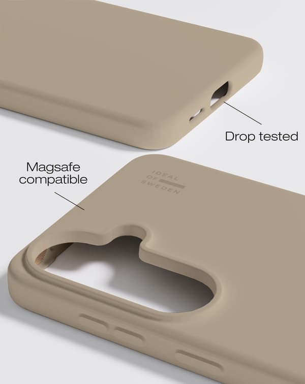 Silicone Case MagSafe Galaxy S26 Plus Perfect Beige
