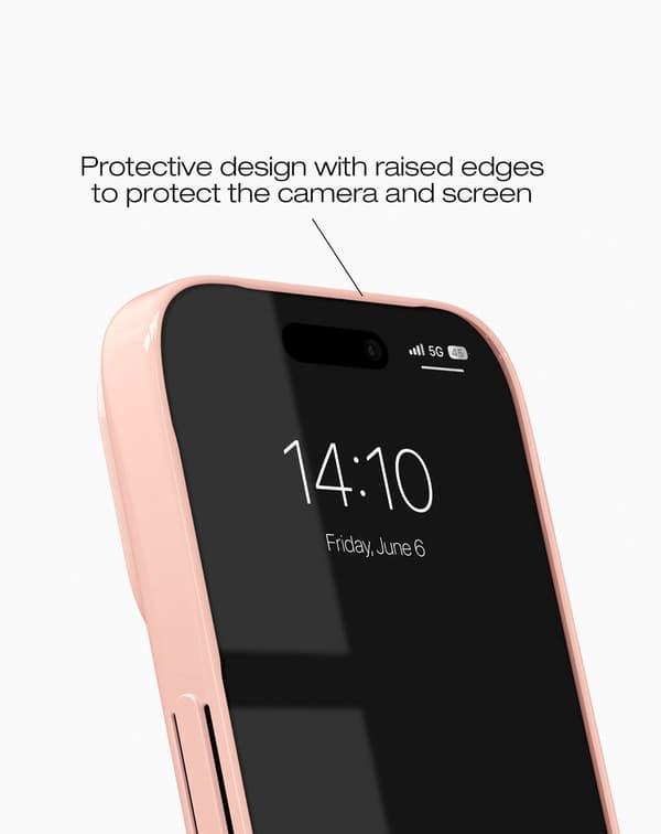 Slim Case MagSafe iPhone 17 Glossy Blush Pink