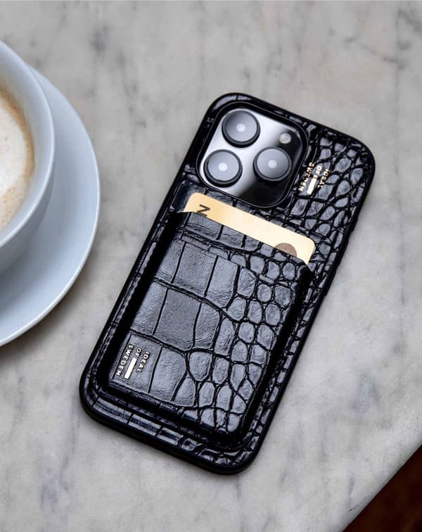 Card Holder MagSafe Black Croco