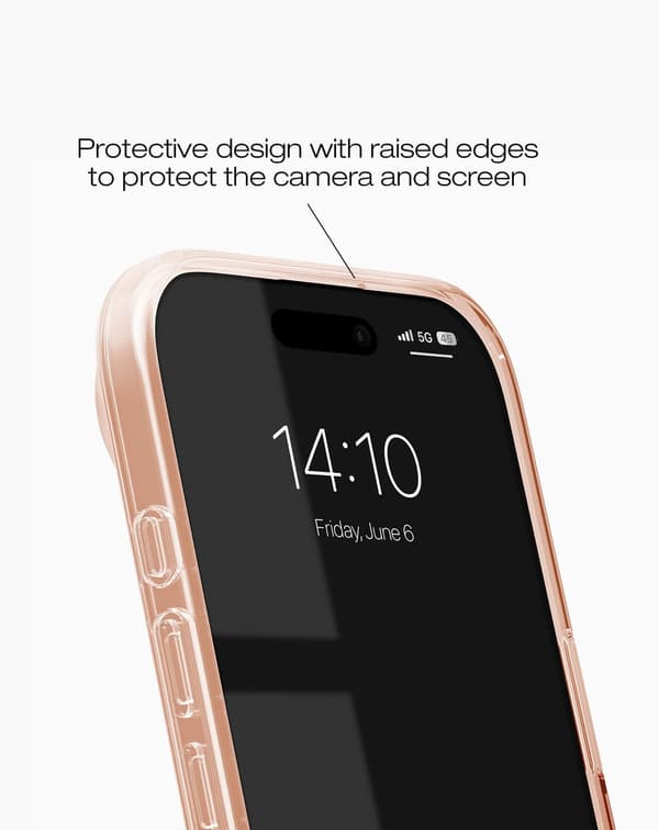 Clear Case iPhone Air Mocha Mousse