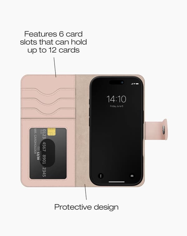Magnet Wallet+ iPhone 17 Pro Pink