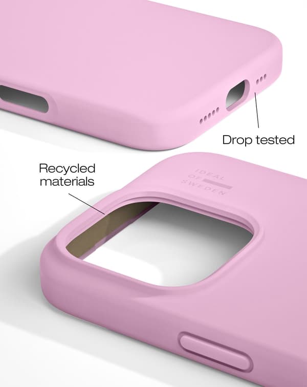 Silicone Case iPhone 16 Pro Bubblegum Pink
