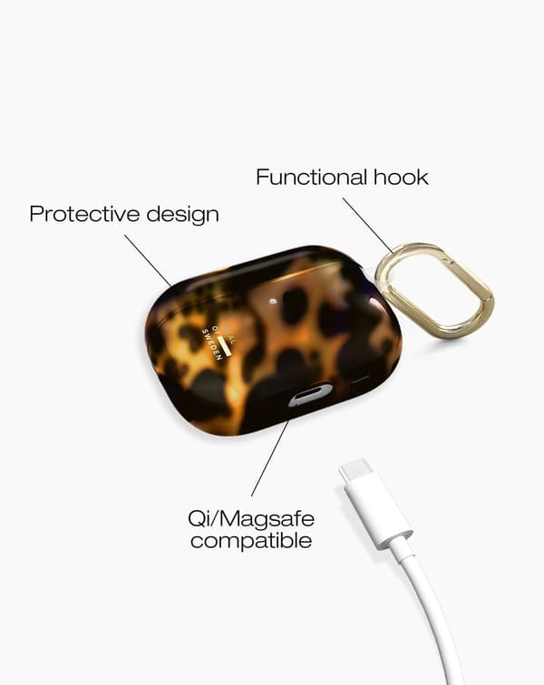 Clear AirPods Case Pro 3 Tortoise