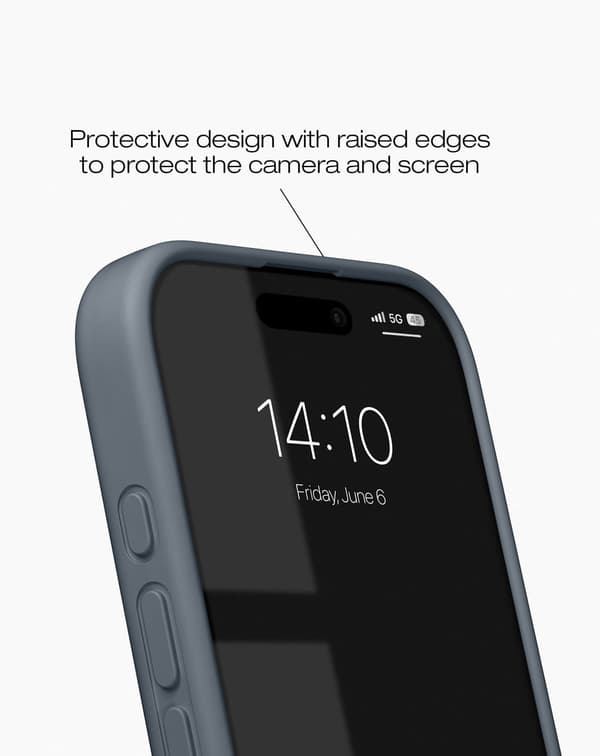 Silicone Case MagSafe iPhone 16 Pro Midnight Blue