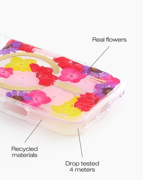 Clear Case MagSafe iPhone 17 Pro Tropical Floral
