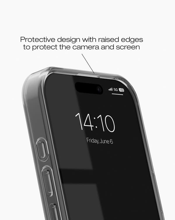Clear Case MagSafe iPhone 16 Tinted Black