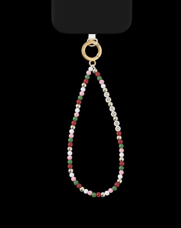 Phone Wristlet Strap Ho Ho Ho