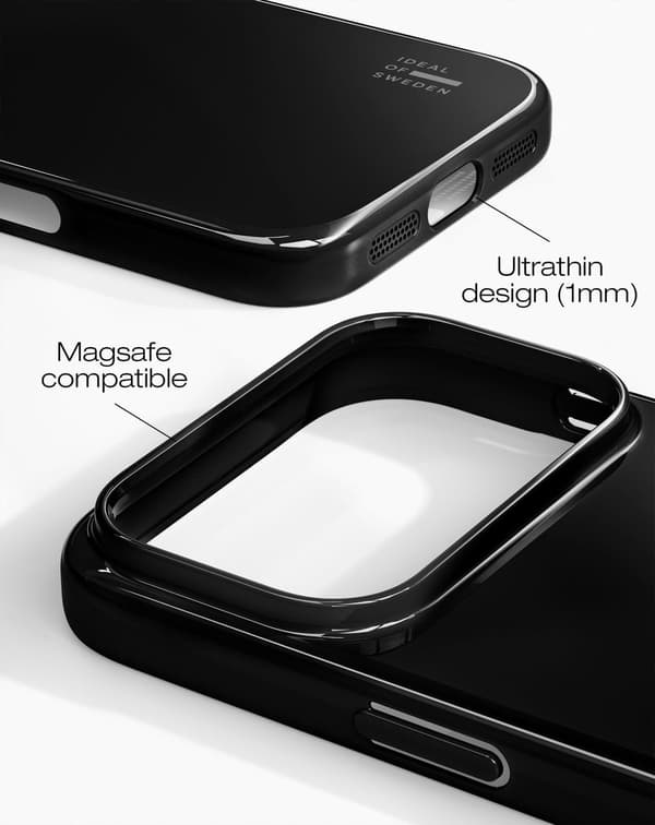 Slim Case MagSafe iPhone 17 Pro Glossy Black