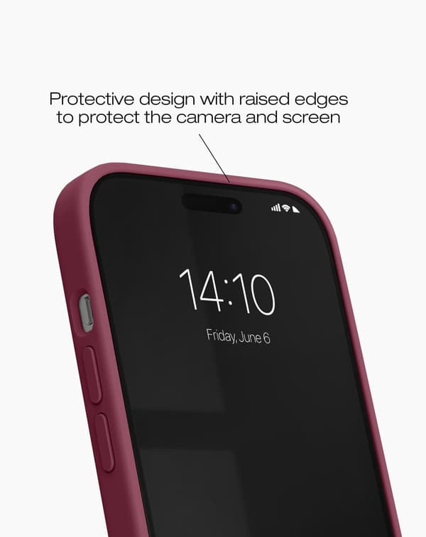 Silicone Case iPhone 13 / 14 / 15 / 16e / 17e Fine Wine