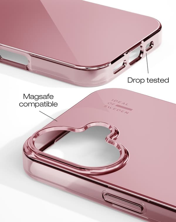 Mirror Case MagSafe iPhone 17 Mirror Rose Pink