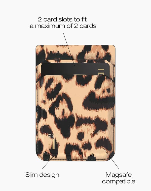 Magnetic Card Holder MagSafe Timeless Leo