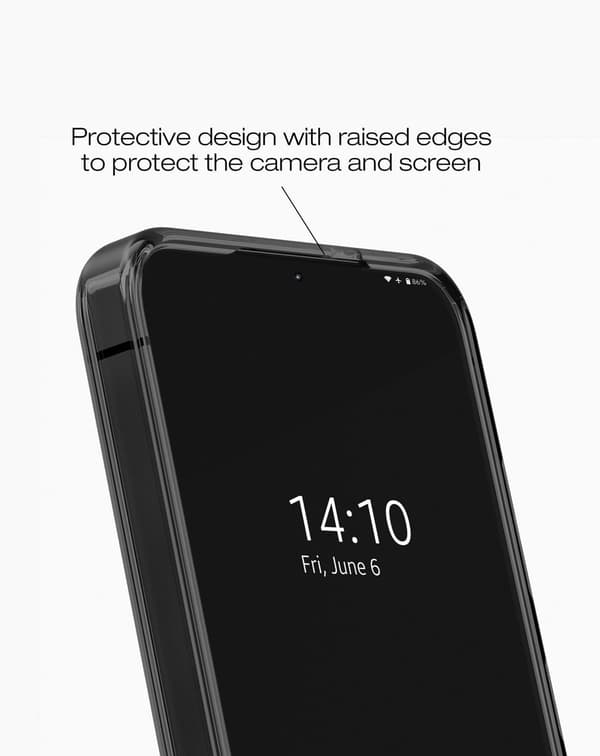 Clear Case Galaxy S24 Plus / S25 Plus Tinted Black