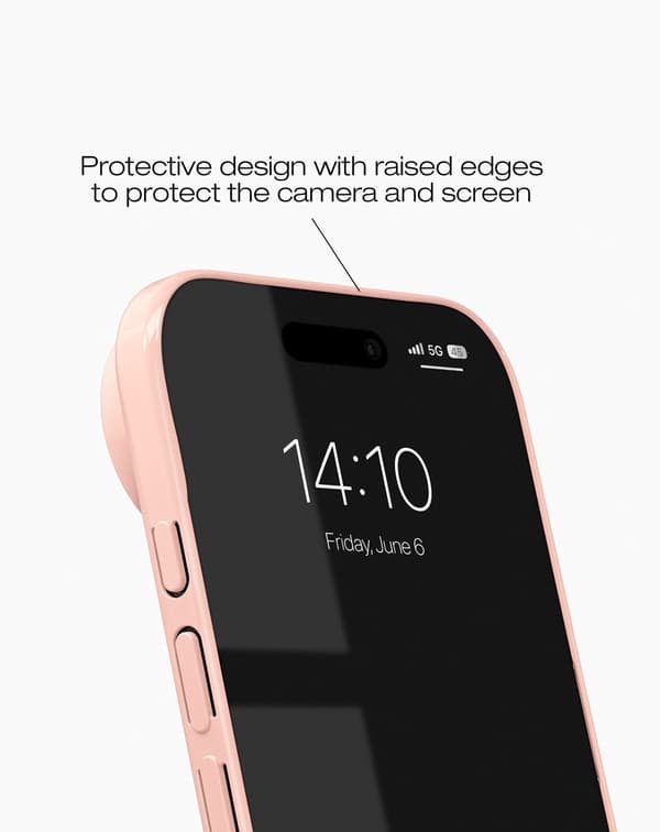 Slim Case MagSafe iPhone Air Glossy Blush Pink