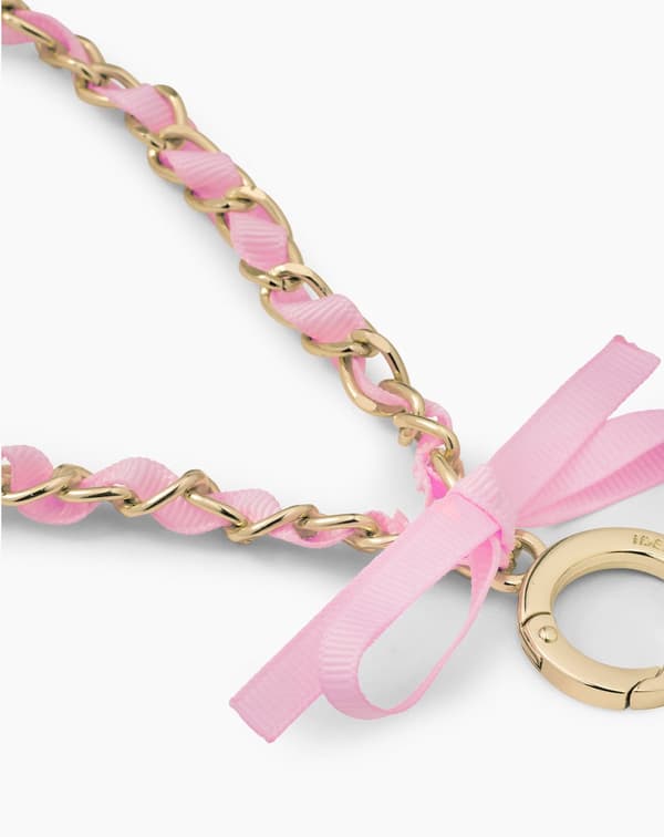 Phone Wristlet Strap Pink Ribbon