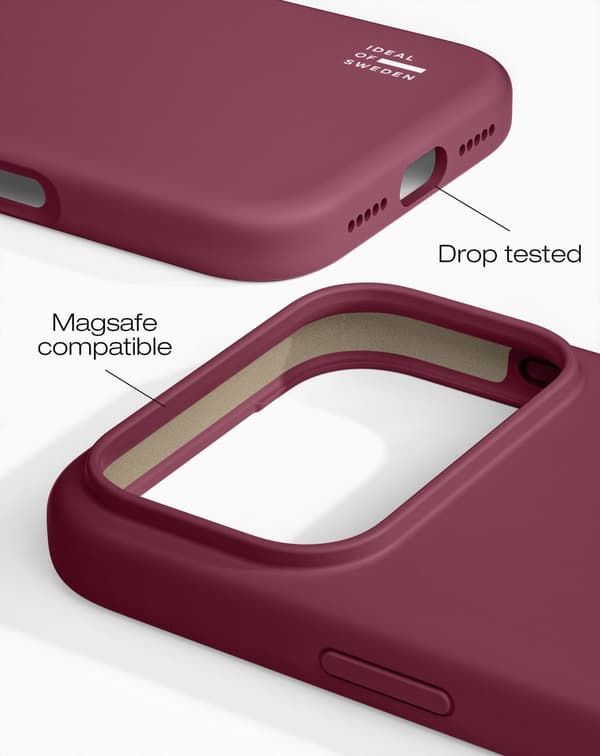 Silicone Case MagSafe iPhone 17 Pro Max / 18 Pro Max Fine Wine
