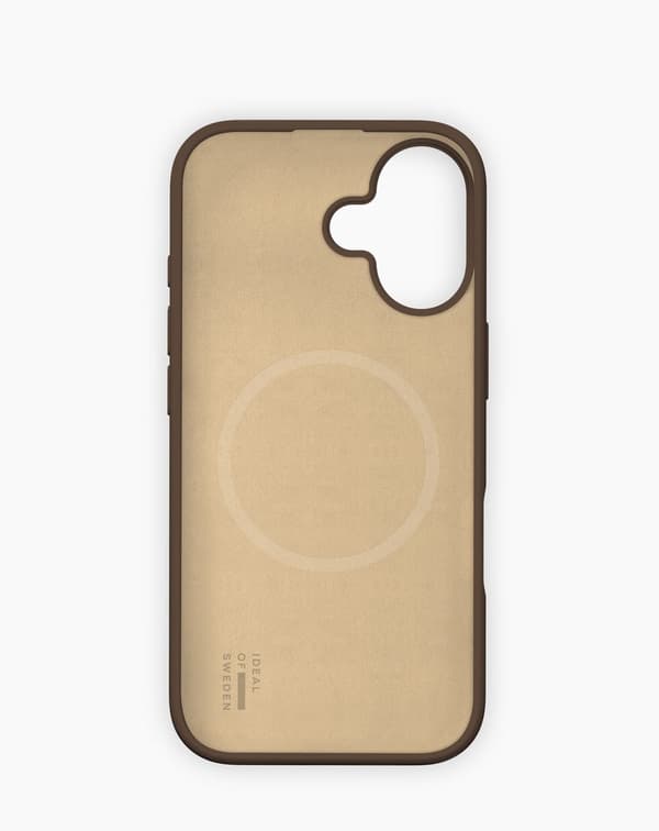 Silicone Case MagSafe iPhone 17 Mocha Mousse