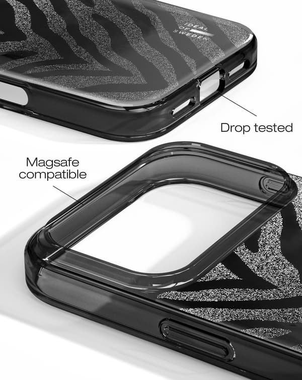 Clear Case iPhone 17 Pro Zebra Mystique