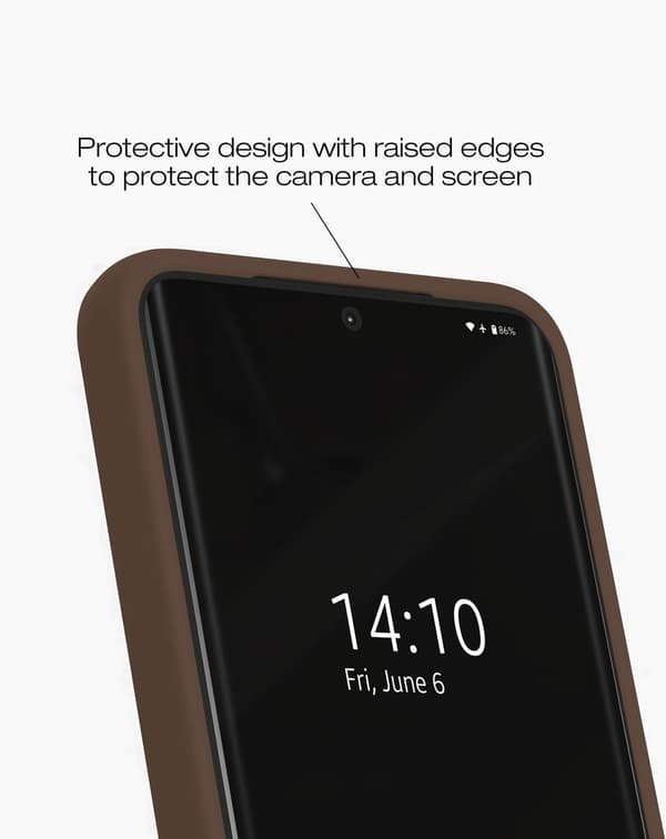 Silicone Case MagSafe Galaxy S26 Mocha Mousse